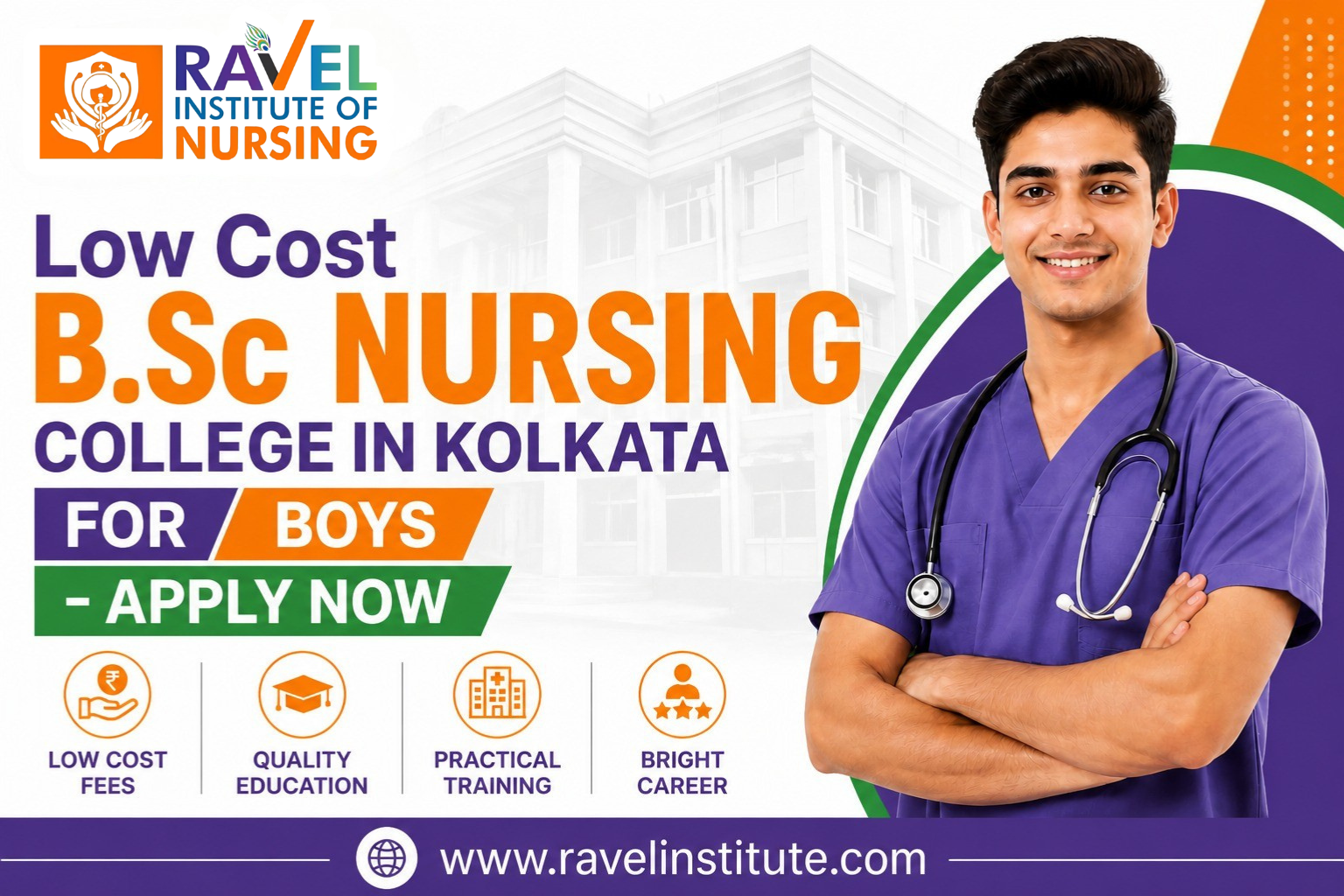 Read more about the article Low Cost B.Sc Nursing College in Kolkata for Boys – Apply Now